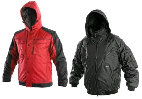 Zateplené pracovné bundy