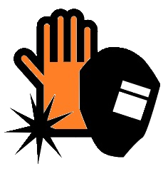 Zváračské pracovné rukavice