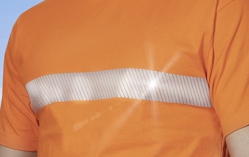 Reflexný pás na tričko XAVER (obojstranný)